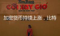 加密货币持续上涨，比特币突破12.26万美元