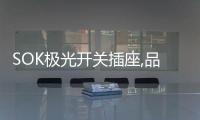 SOK极光开关插座,品牌精品	
，质量上乘