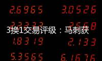 3换1交易评级
：马刺获奥利尼克升级前场评B 奇才选择合理也评B