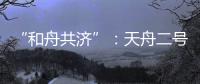 “和舟共济”
：天舟二号与天和核心舱上演“太空之吻”