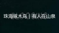 珠海啄木鸟｜有人在山泉取水点附近踩水洗衣	，垃圾随意丢弃