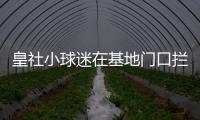 皇社小球迷在基地门口拦球员车时，拦到了前来告别的苏比门迪