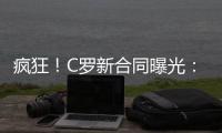 疯狂
！C罗新合同曝光：日薪480万元 2年入账50亿元 体坛史上最贵