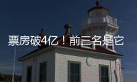 票房破4亿！前三名是它们→