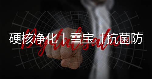 净化菌防健壮霉菌的丨雪滋生