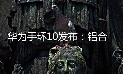 华为手环10支持AI泳姿识别