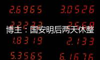 博主�：国安明后两天休整	，下周一恢复训练备战京沪大战