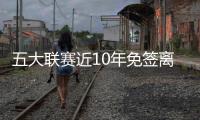 五大联赛近10年免签离队球员
：瓦伦西亚59人排第一，曼城57人