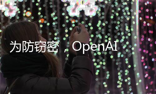 隔离以防范企业间谍活动