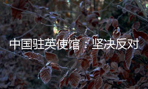 中国驻英中方对此坚决反对