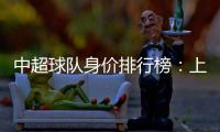 中超球队身价排行榜�
：上港超越恒大位居榜首