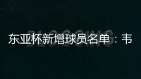 东亚杯新增球员名单：韦世豪刘彬彬等国脚在列