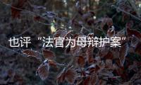 也评“法官为母辩护案”�：刑事分案亟待优化