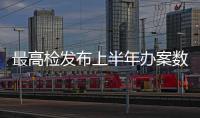 最高检发布上半年办案数据 经济犯罪和网络犯罪案件数达近年最高