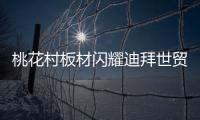 桃花村板材闪耀迪拜世贸中心	，以匠心品质征服国际市场
