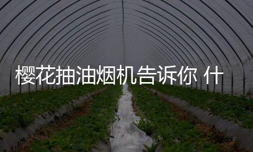 保证油烟机持久大吸力
