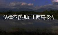 法律不容挑衅	�！两高报告点名辣笔小球、纸面服刑等
