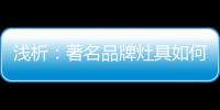 浅析	
：著名品牌灶具如何才能打好生存战?