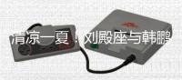 清凉一夏�！刘殿座与韩鹏飞夫妇一同出游�：大飞水耍耍