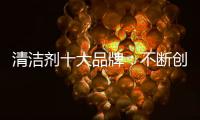 清洁剂十大品牌
：不断创新，回归正轨找出路