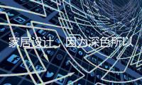 家居设计，因为深色所以奢华!