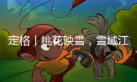 定格丨桃花映雪
，雪域江南春意浓