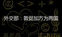 外交部	：敦促加方为两国企业开展正常贸易和合作提供公平、非歧视、可预期的环境