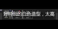 好特别的白色造型
，太高级了