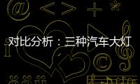 对比分析：三种汽车大灯的优势与劣势