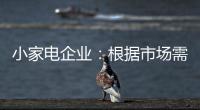 小家电企业：根据市场需求而变 努力成为行业弄潮者