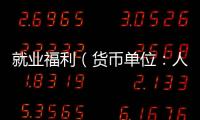 就业福利（货币单位：人民币）