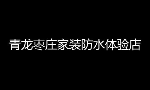 青龙枣庄体验店的青龙开业