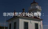 非洲球员历史转会费榜
：佩佩压奥斯梅恩&马尔穆什居首，库杜斯第6