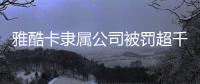 雅酷卡隶属公司被罚超千万元	，非银支付业持续洗牌丨金融合规月榜