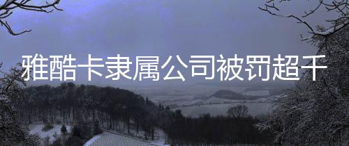 无论从机构和个人罚金总额