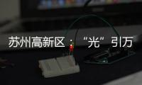 苏州高新区
：“光”引万物，未来无限