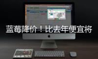 蓝莓降价！比去年便宜将近20%