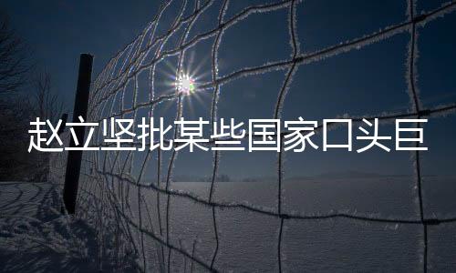 外交部发言人赵立坚19日表示