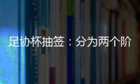 足协杯抽签
：分为两个阶段 7月31日开幕