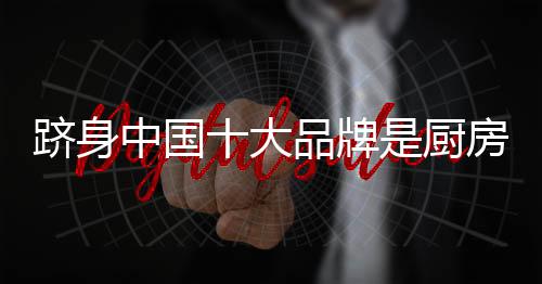 对于厨房橱柜企业而言