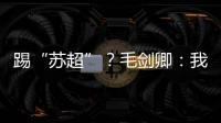 踢“苏超”	
？毛剑卿：我祖籍泰州	，需要我的话就让领队联系我