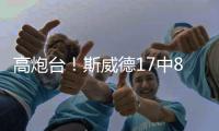 高炮台�
！斯威德17中8砍全场最高21分10板 三分9中4