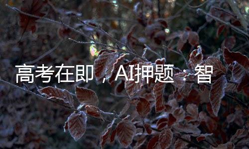即便要“高考押题”