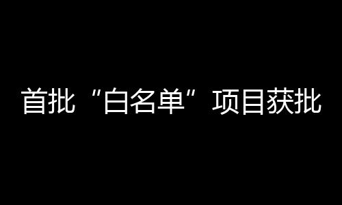 白名单总金额超过5200亿元