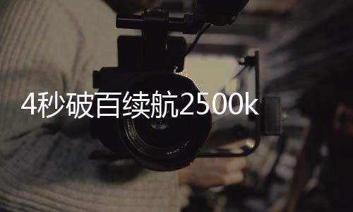 使百公里加速跻身4秒俱乐部