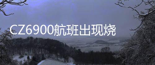 服架南航CZ6900航班出现烧焦味