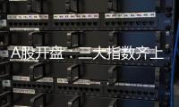 A股开盘	：三大指数齐上涨