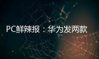 PC鲜辣报	：华为发两款鸿蒙电脑 AMD RX 9060 XT发布
