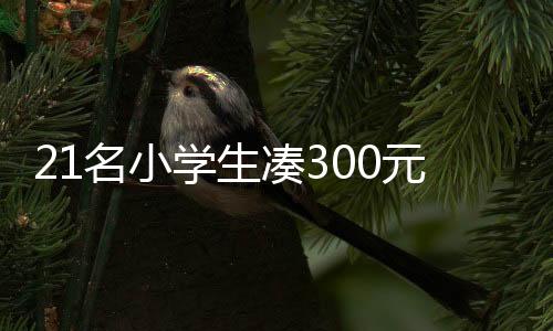 我们有21名同学凑了300块钱