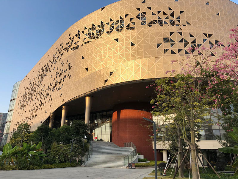 福建泉州图书馆投入使用k8.com安检机安检门安检设备